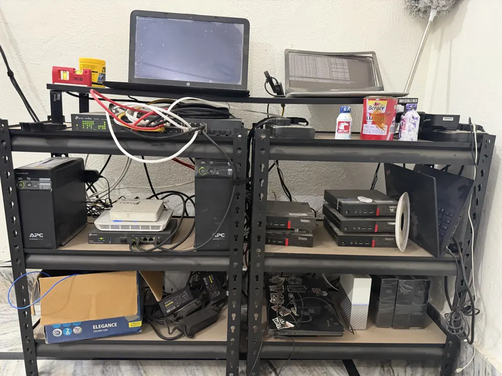 The Trei server rack