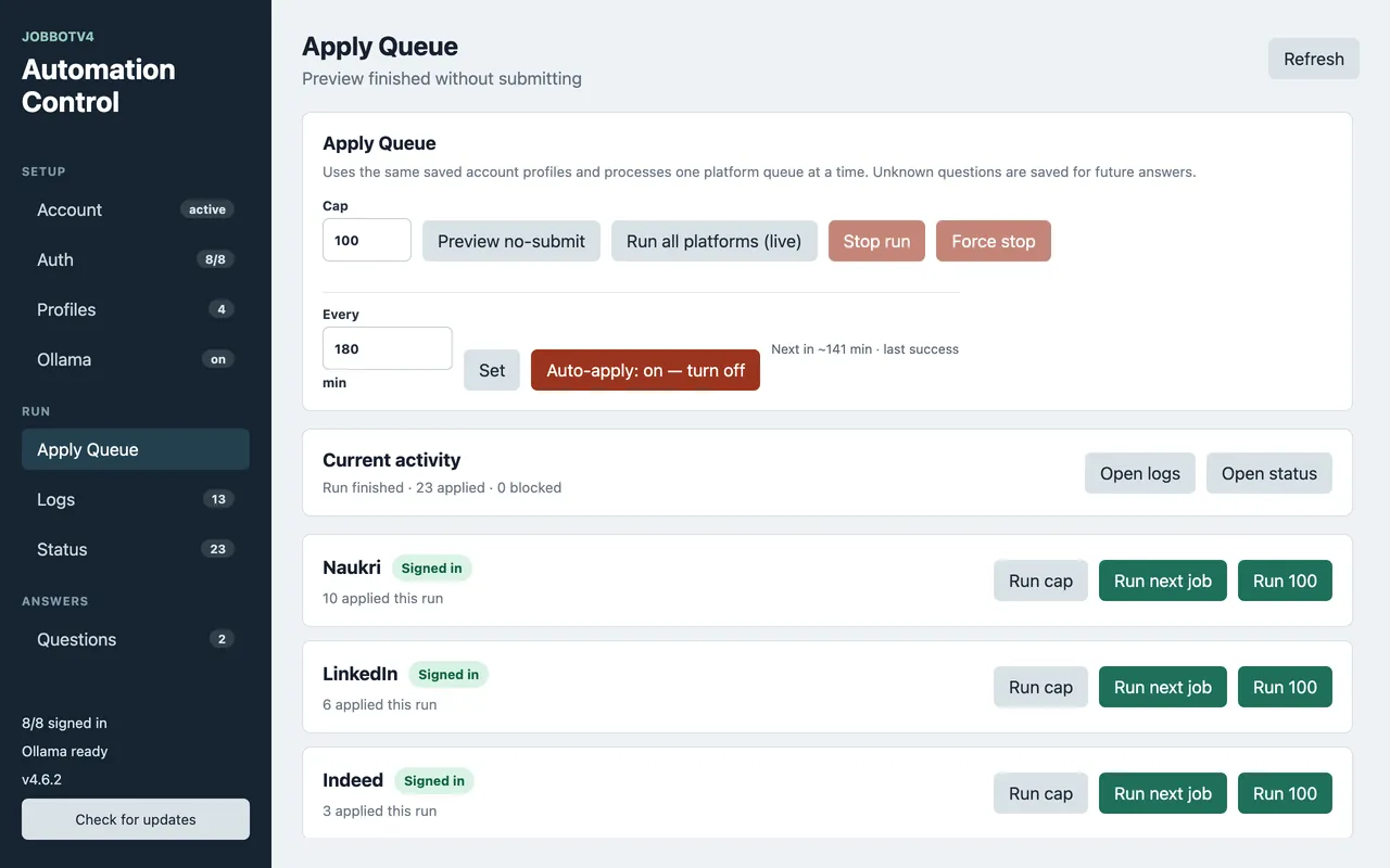 JobBot screenshot 2 of 4